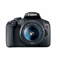 Canon - EOS Rebel T7 DSLR Video Camera with 18-55mm Lens - Black